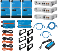 Multiplus II48/3000 con accumulatore da 15 kWh E-Box 48100