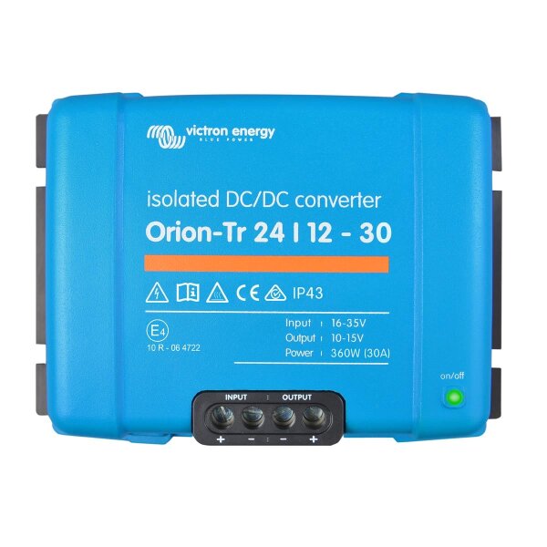 Orion-Tr 24/12-30A (360W) Convertitore CC-CC isolato