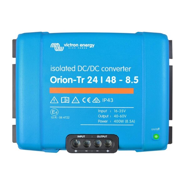 Orion-Tr 24/48-8,5A (400W) Convertitore CC-CC isolato