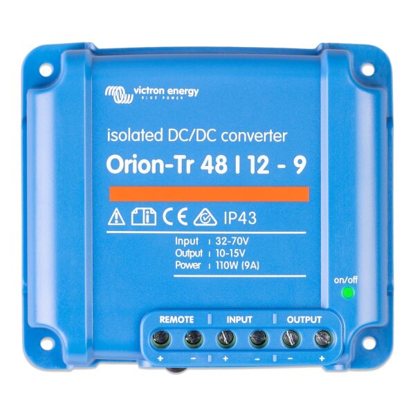 Orion-Tr 48/12-9A (110W) Convertitore CC-CC isolato