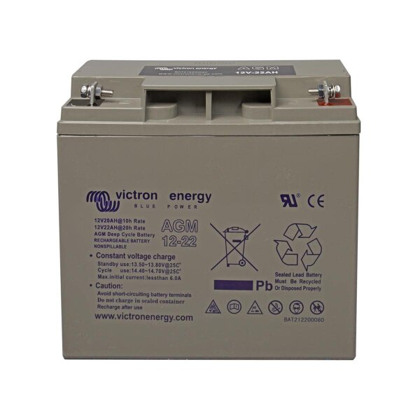 Batteria AGM Deep Cycle 12V/22Ah.