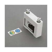 Supporto barra collettrice PE/N 60 mm 1 polo 01601 PE/N