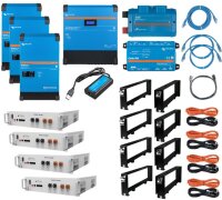 Set Multiplus II 48/5000 con PYTES E-Box da 20 kWh