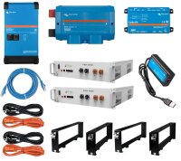 Set Multiplus II 48/5000 con E-Box PYTES da 10 kWh...